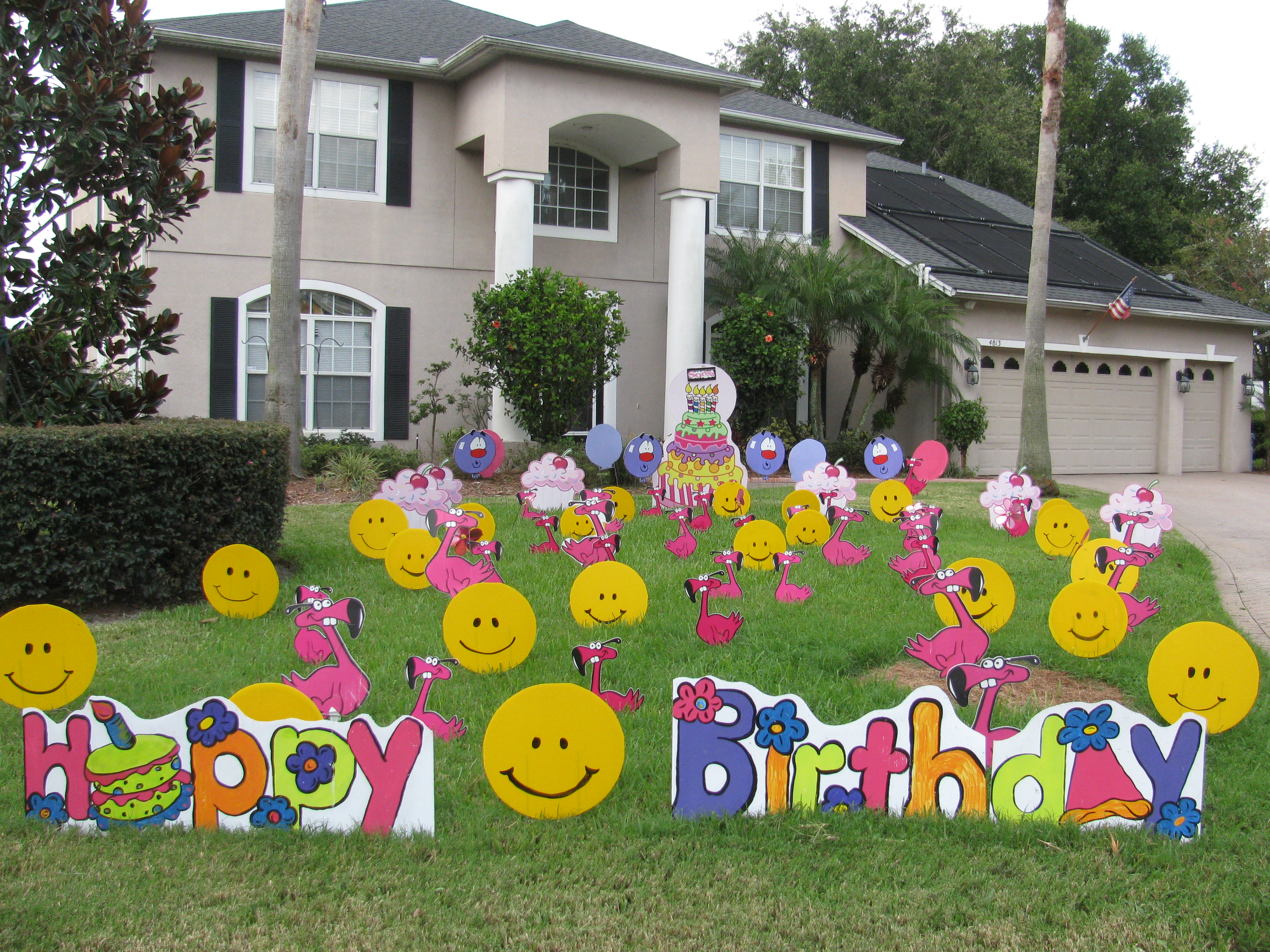  yard  decoration  Birthday  Fairy News